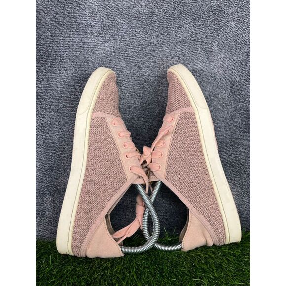 OluKai Women’s Casual Sneakers Pink Mesh Suede Lace-Up Shoes Size US 8 - Picture 6 of 8